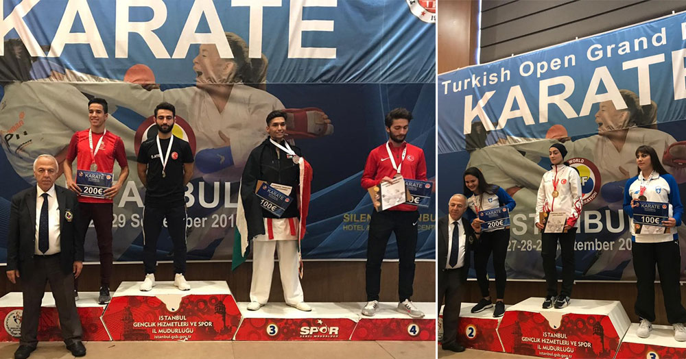 Turkish Open’de karatecilerimiz fırtına gibi esti!