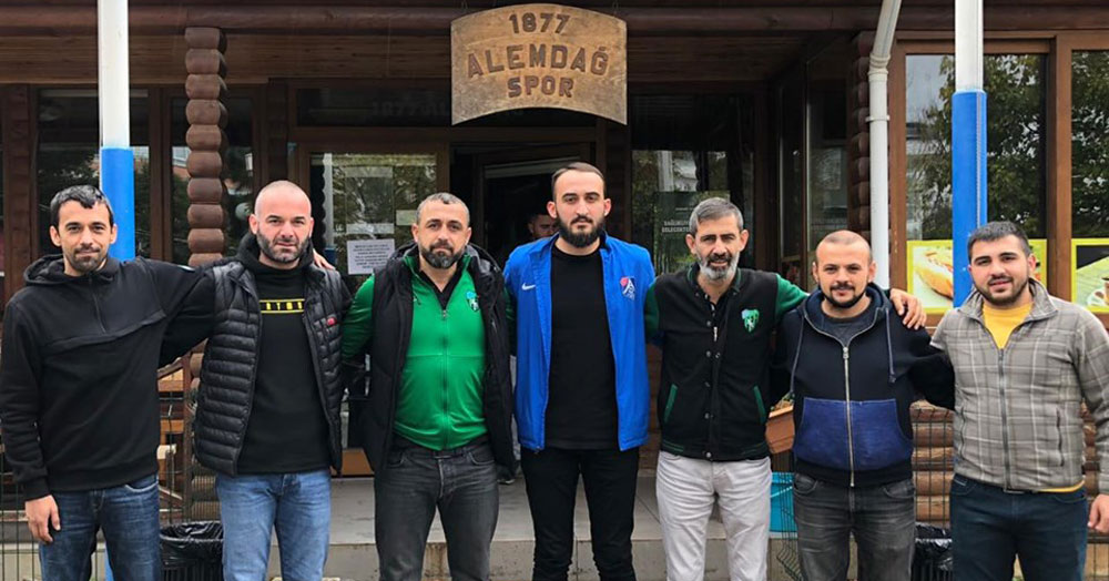 Alemdağ taraftarından samimi ağırlama