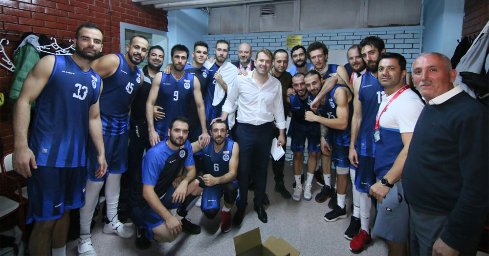 Kağıtspor basketbolda ikinci galibiyetini elde etti
