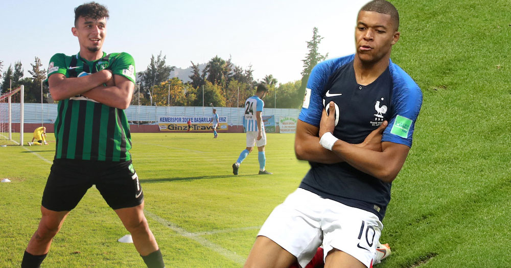 Gökdeniz’in idolü... Kylian Mbappe!