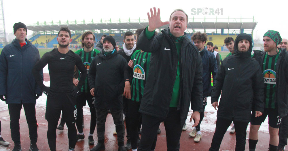 Dinçel’den taraftara teşekkür