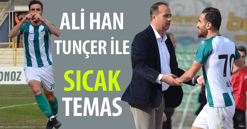 Sırada Ali Han Tunçer var