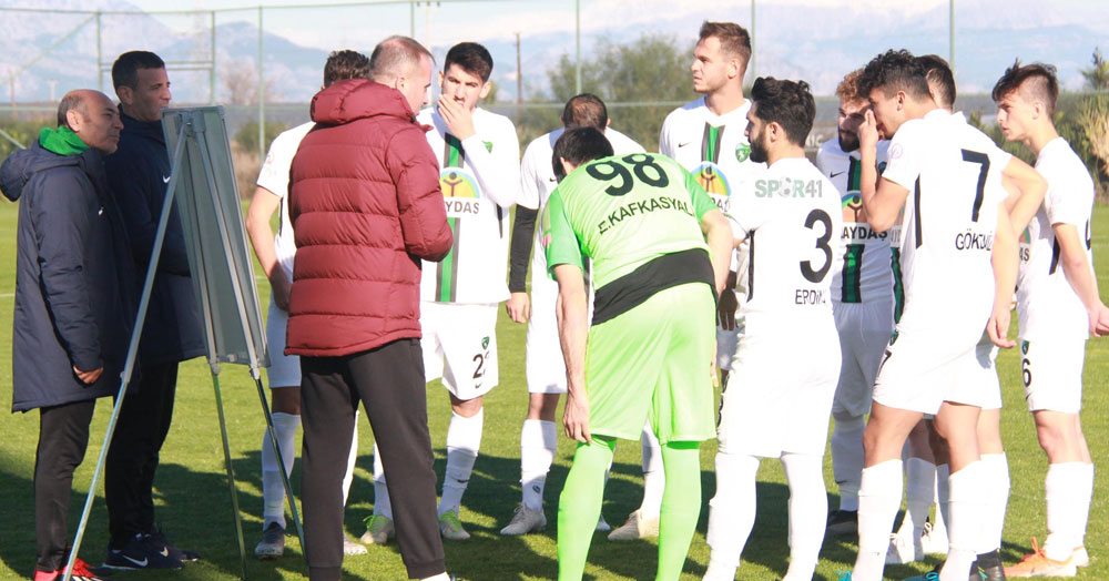 Selahaddin Dinçel'den kamp değerlendirmesi