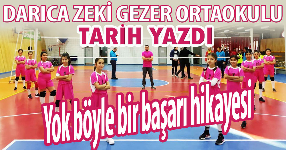 Darıca Zeki Gezer Ortaokulu’na HELAL OLSUN!