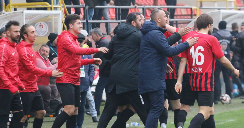 Ömer Faruk’lu Gölcük uzatmada sevindi “2-1”