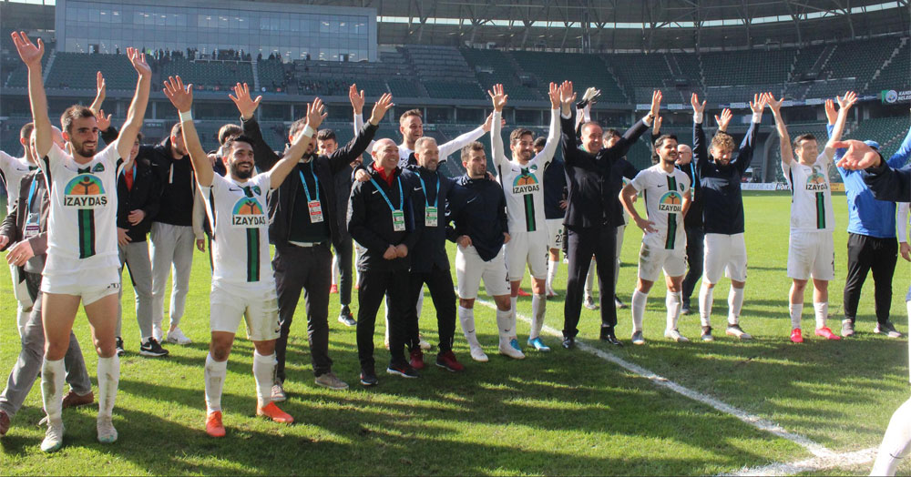Kocaelispor gollerle birlikte 15, Tepecik 8 pozisyon üretti