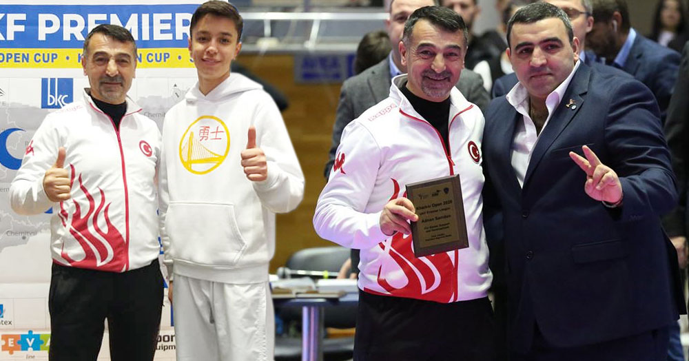 Taylan Cemal Sakin, Ukrayna’dan gümüş getirdi