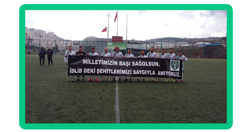 Çubuklu Balaspor şehitlerimizi andı
