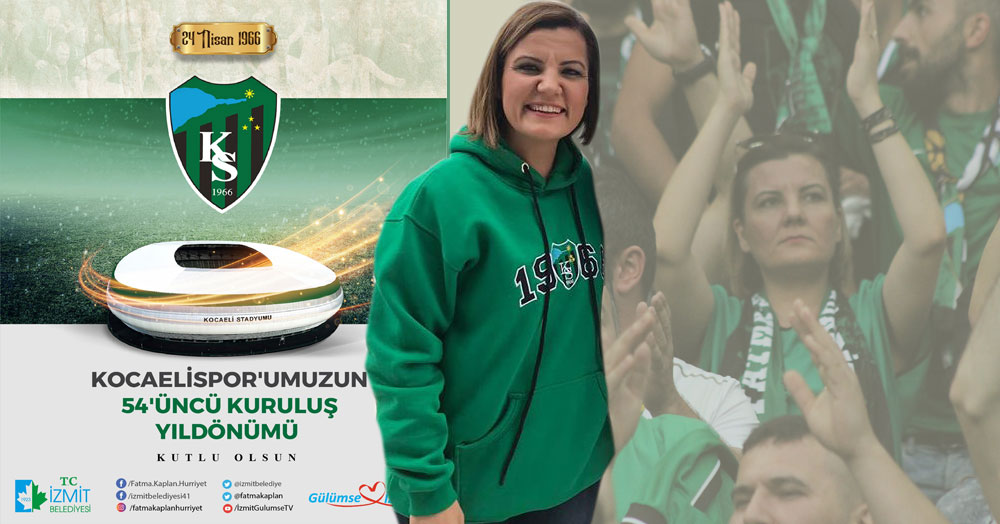 Kocaelisporlu Fatma başkandan kutlama!
