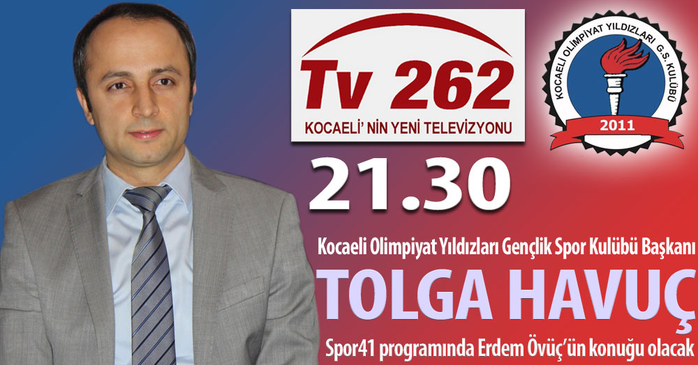 Tolga Havuç, Spor41’in konuğu oluyor