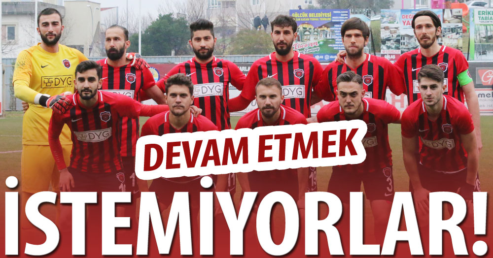 Devam etmek İSTEMİYORLAR!