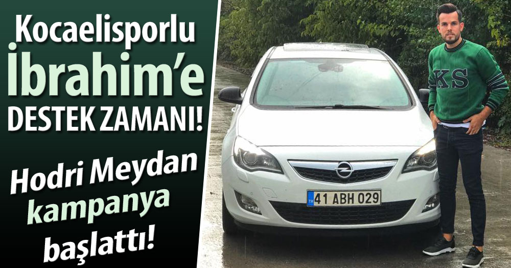 Genç Kocaelispor taraftarı için yardım kampanyası