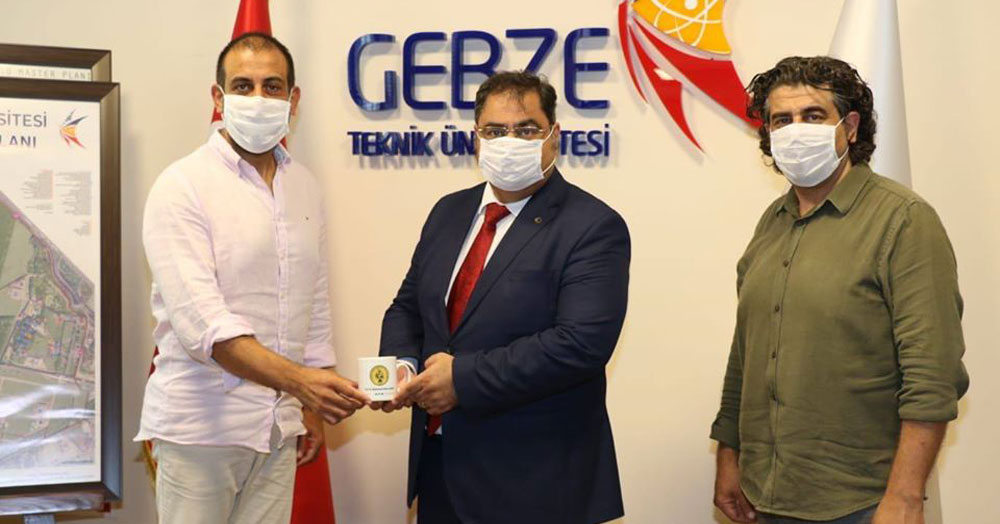 Darıca’da Gülen ve Kılıç, Rektör Aslan’ı ziyaret etti