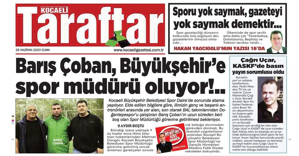 Sıkıntı yok! Bu işler hep bizde zaten!