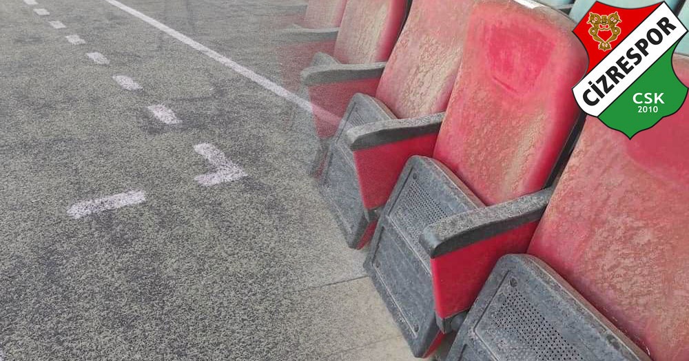 Bu zeminde futbol oynanır mı, bu koltukta maç izlenir mi!