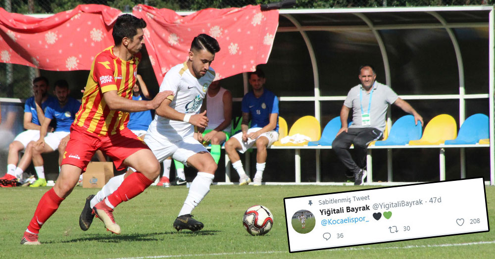 Yiğitali, yeni kulübü Kocaelispor’u sabitledi