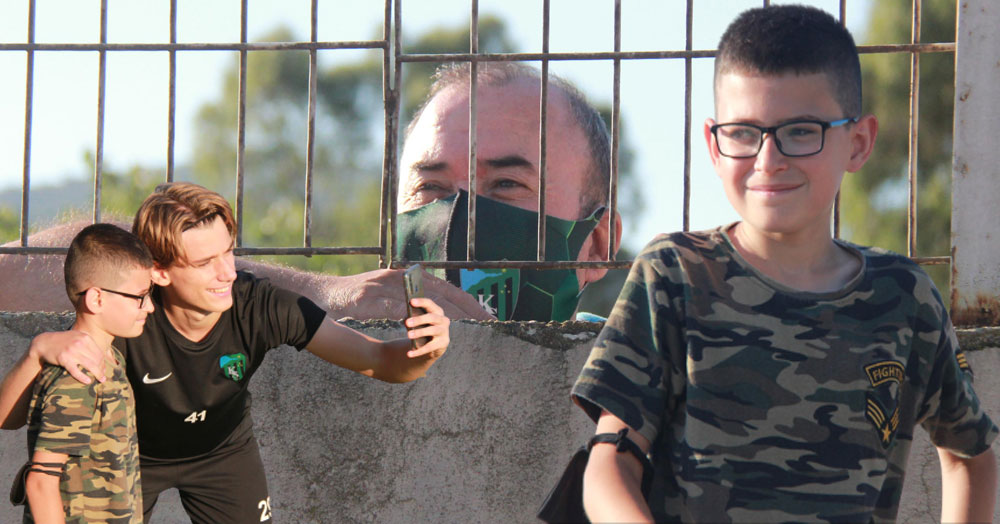 Baba ve oğul antrenman kaçırmıyor