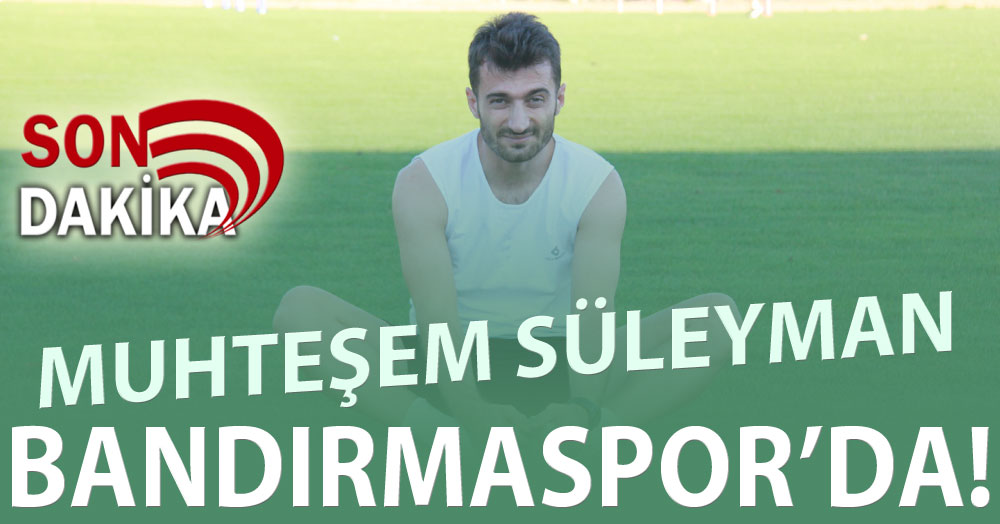 SICAK GELİŞME! Burak Süleyman 1. Lig takımı ile anlaştı! 