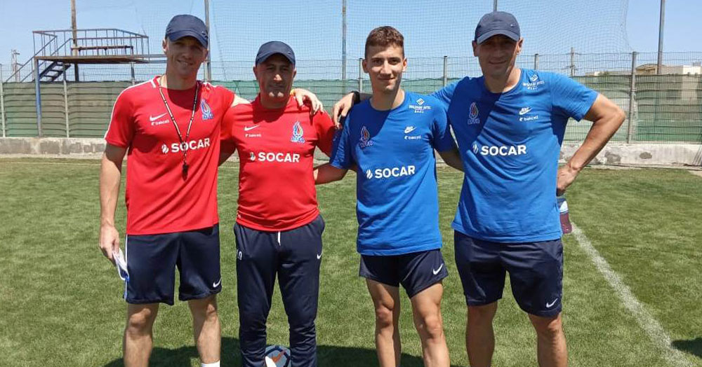 Serkan Aydın Azerbaycan'dan selam gönderdi