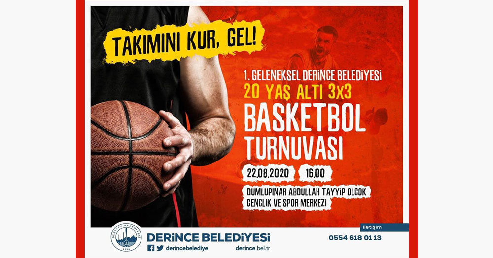 Derince'de basketbol şöleni cumartesi!