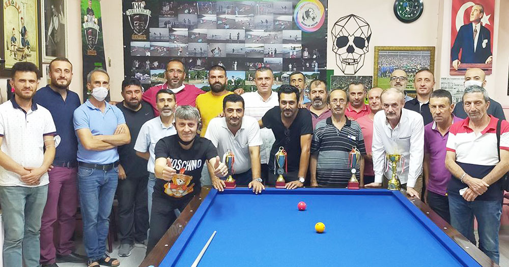 Bilardo turnuvasında Tuna İmral imzası! “44-38”