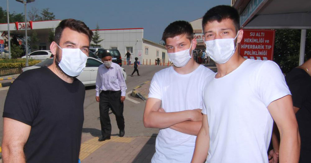 Gölcükspor Covid-19 testinden geçti