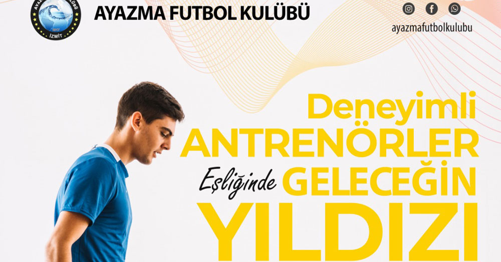 Ayazma Futbol Okulu açılıyor