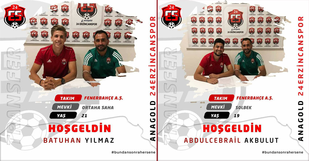 Kocaelispor’un rakibinden 2 genç takviye!