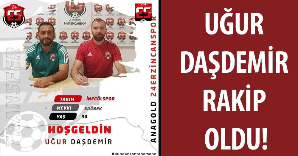 Uğur Daşdemir rakibimiz oldu!