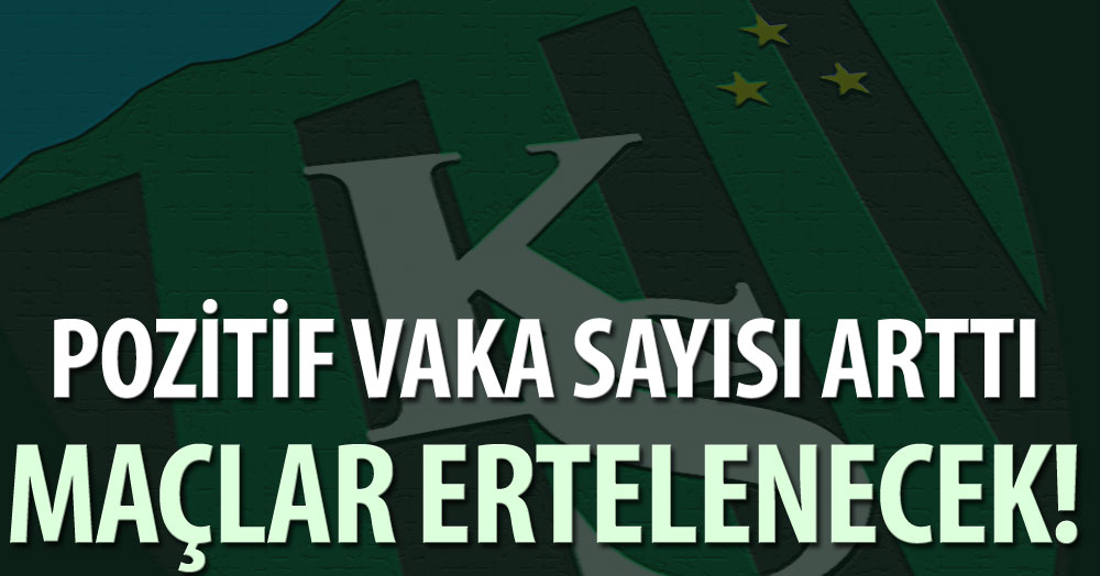 Kocaelispor’un maçları erteleniyor! Covid uçtu!