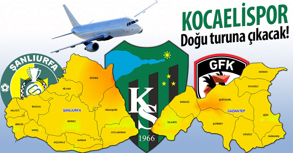 Kocaelispor’u 4 günlük Doğu turu bekliyor!