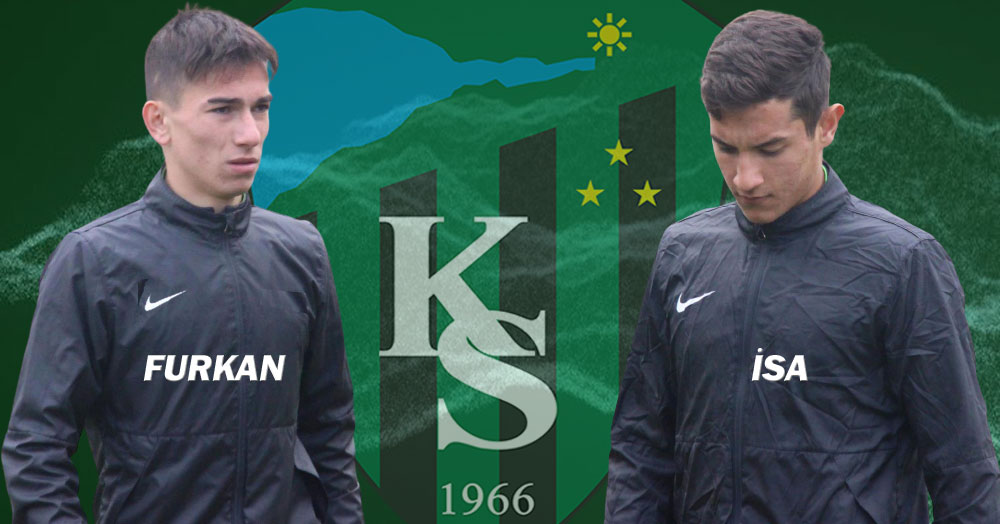 İsa Nalbant ve Furkan Gedik profesyonel oldu