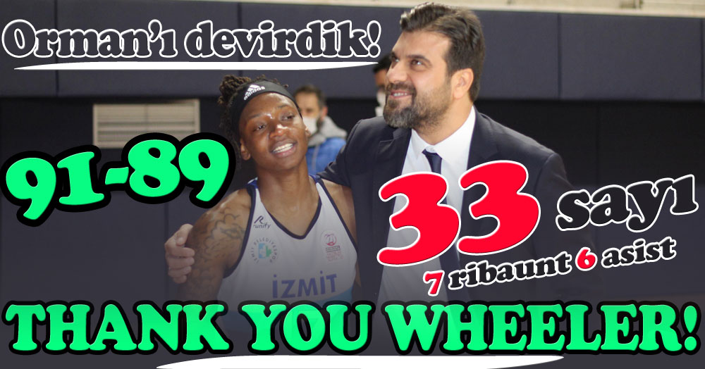 Sen busun Wheeler! “91-89”