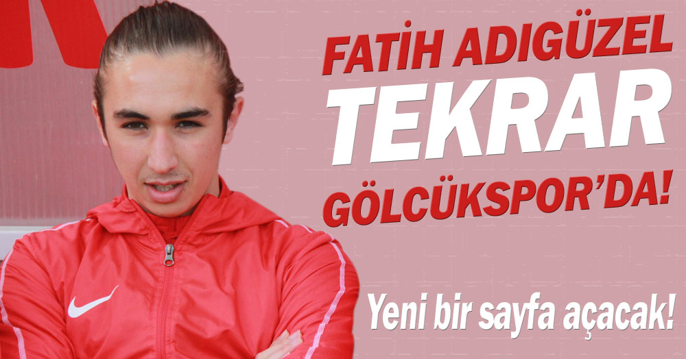 Fatih Adıgüzel tekrar Gölcükspor dedi