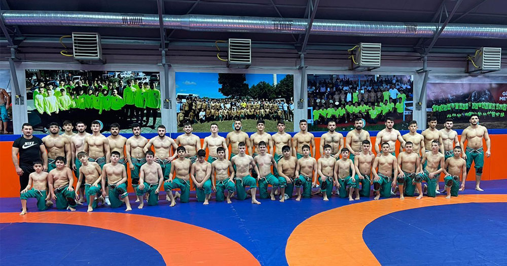 İzmitli güreşçiler Çatalca’da çok verimli bir kamp yaptı