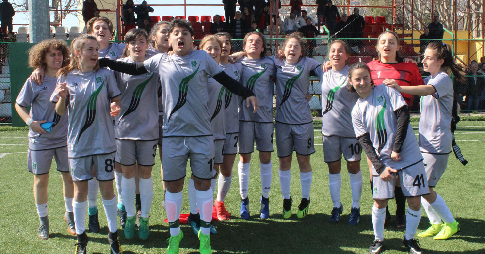 Kocaeli Kadın Futbol Kulübü D Grubu’nda yer aldı