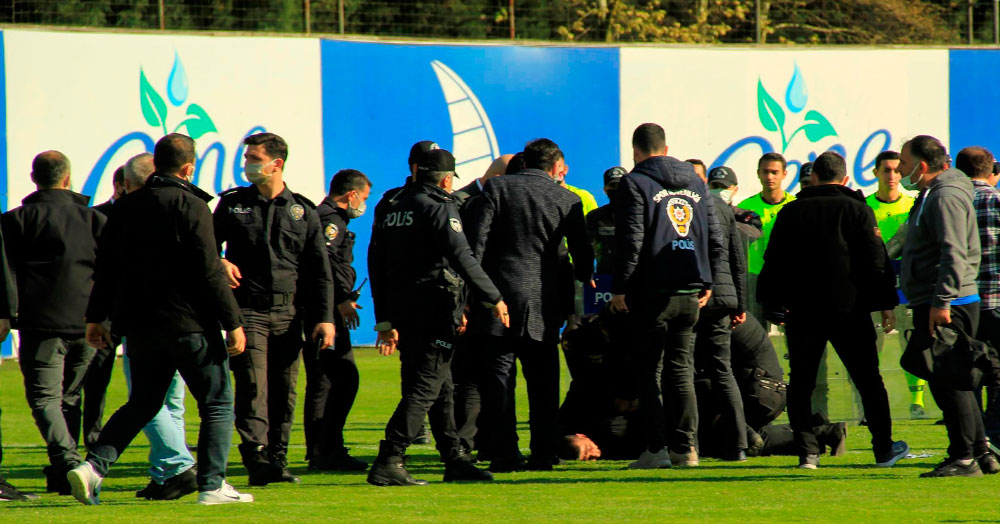 Maç sonu yüksek gerilim!