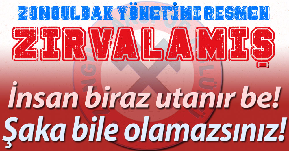Komikliğin zirve yaptığı, şaka gibi zırva!