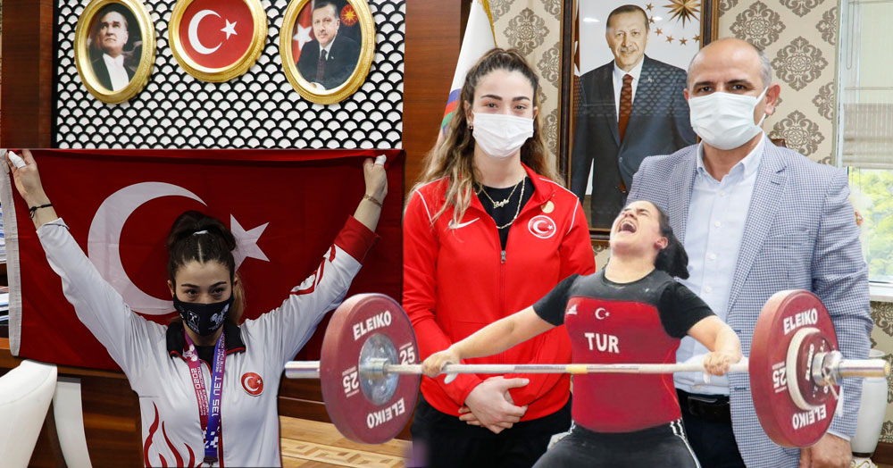 Dünyaları kaldıran Körfezli Berfin’e Şener Söğüt’ten kutlama