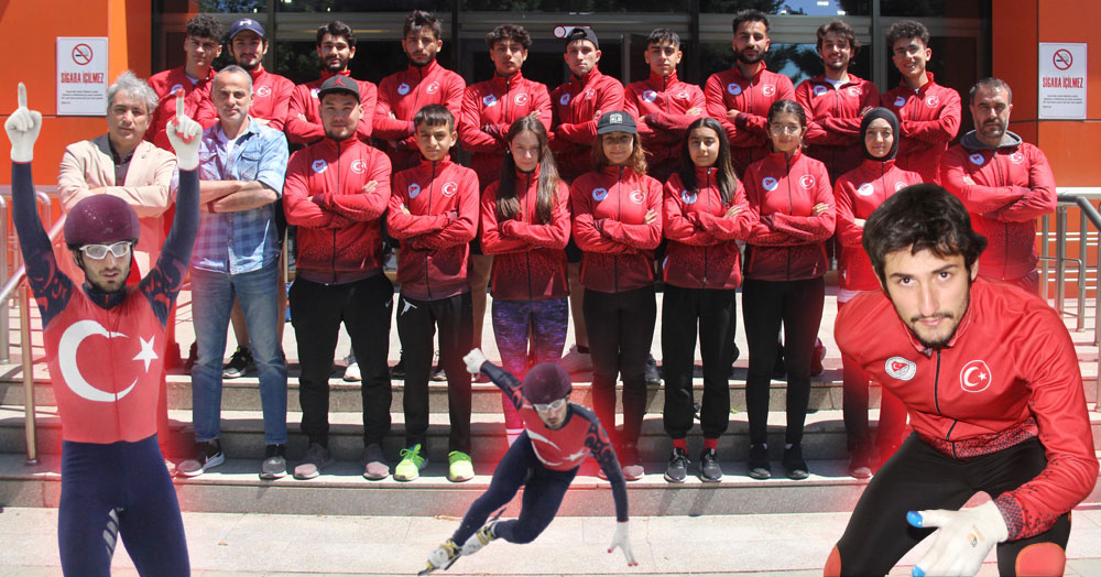Sürat Pateni Milli Takımı'nın yıldızları İzmit'te !