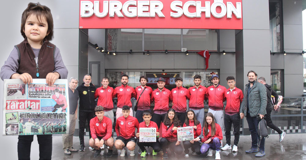 Milli sürat patenciler Burger Schön’de çok iyi ağırlandı