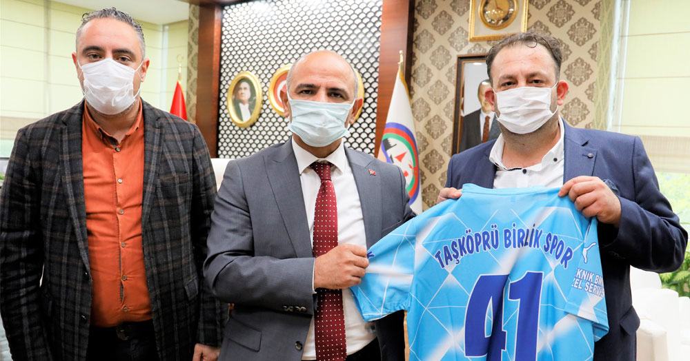Taşköprü Birlikspor’dan Şener Söğüt’e ziyaret
