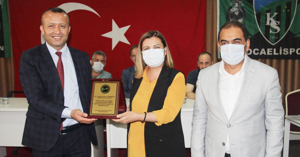 Başkan Hürriyet, Kocaeli Güneşspor’u yalnız bırakmadı 