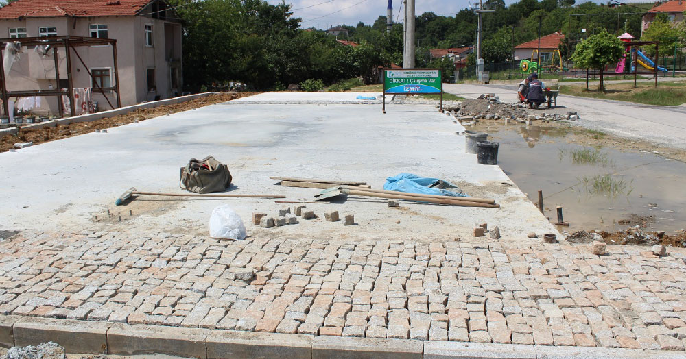 Çubuklu Bala’ya basketbol sahası ve kondisyon alanı yapılıyor