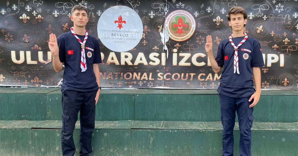 İzmitli izcilerimiz Makedonya’da kentimizi temsil etti