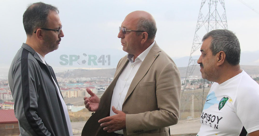 Başkan Engin Koyun tesis konusunu Bakan Kasapoğlu ile konuştu