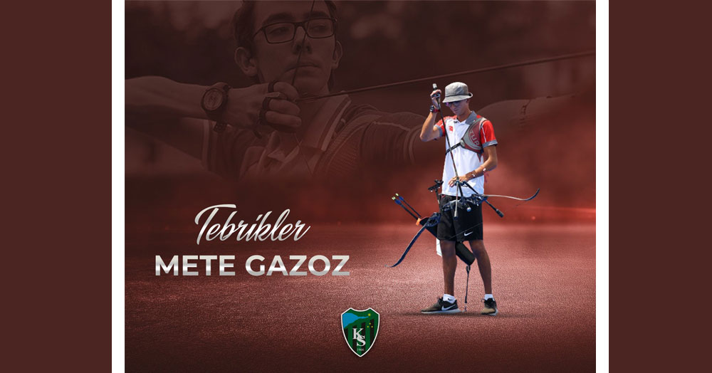 Senin gurur duyuyoruz Mete Gazoz!