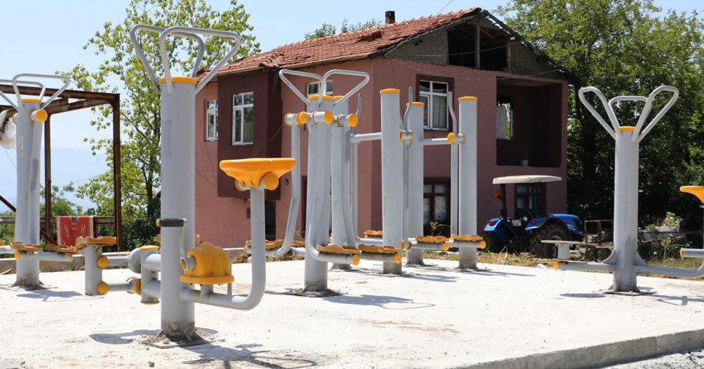Çubuklu Bala Parkı’nda spor aletleri tamam!
