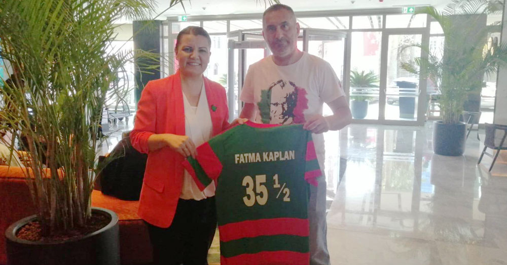 Karşıyaka taraftarı Başkan Hürriyet’i unutmadı