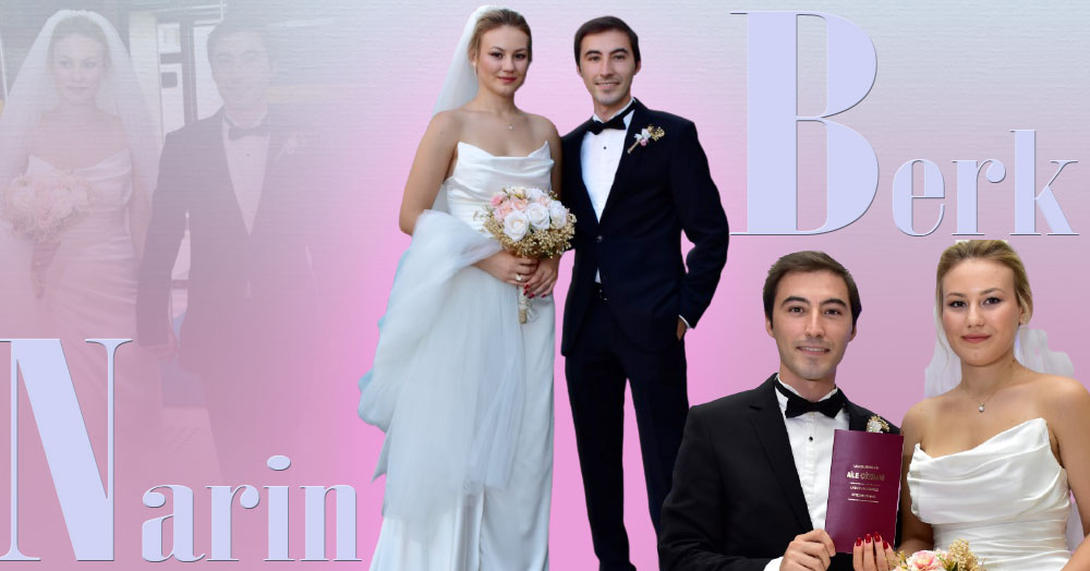 Narin ve Berk evliler kervanına katıldı